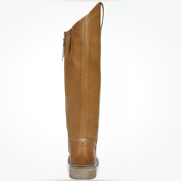 Sam Edelman Fable Knee High Riding Boots in Cashew Leather - NWT - Picture 3 of 10